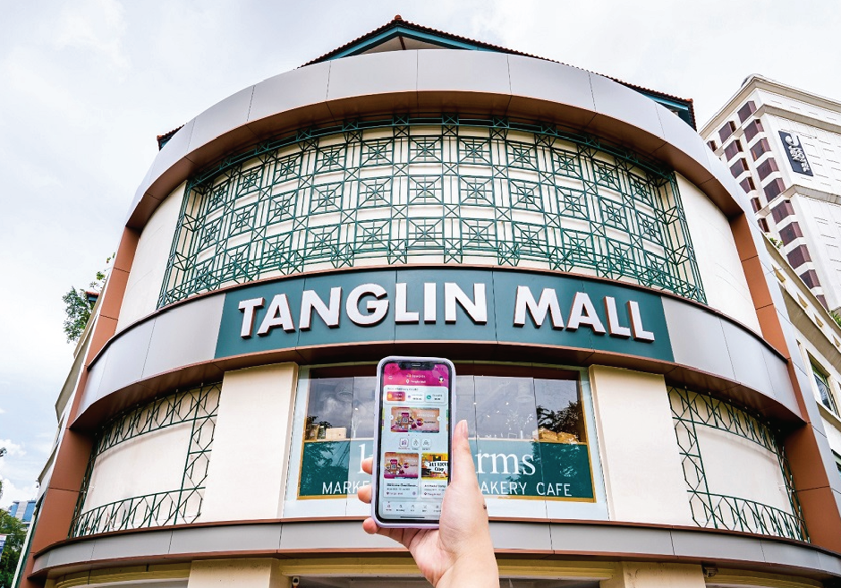 Ride to Tanglin Mall in mobi and receive a S$5 Great Rewards e-Voucher