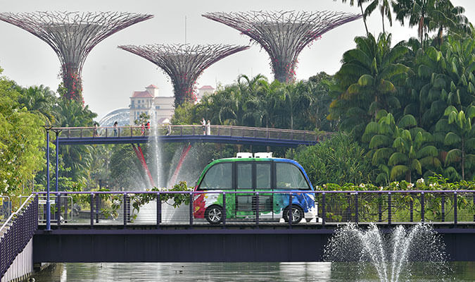 maas singapore, navya arma, autonomous vehicles