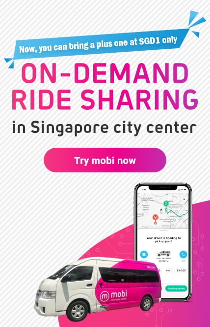On-demand ride sharing in Singapore city center